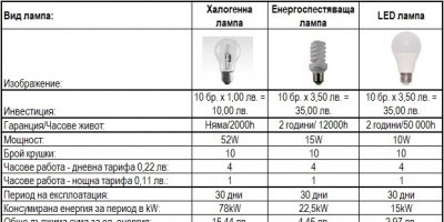 REALUX: Спестяваме над 150 лева за ток годишно, ако използваме LED крушки у дома