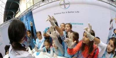 Научната лаборатория за деца на Байер отвори врати в Националния музей „Земята и хората” за трета поредна година