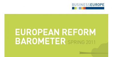 Ранг-листа на европейските икономики представи BUSINESSEUROPE в своя „Евробарометър на реформите – пролет 2011”  