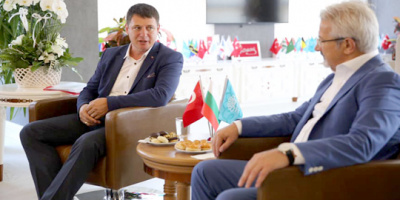 Ресми Мурад поздрави новия кмет на община Нилюфер