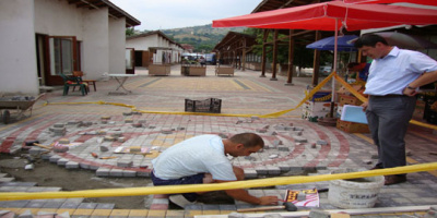 Кметът Ресми Мурад проверява строителните обекти в Ардино