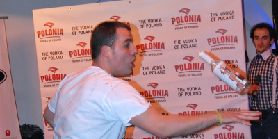 Николай Вангелов спечели флеър турнира за бармани Polonia Fusion Flair Competition 2012