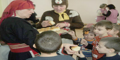 Баба Марта празнуваха децата в Ардино