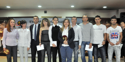 Най-добрите български биатлонисти получиха награди от ОББ