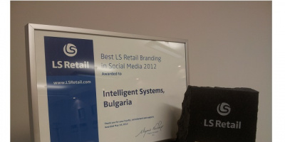 Intelligent Systems Bulgaria - LS Retail Gold Partner за трета поредна година