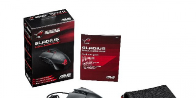 Геймърската мишка Gladius на ASUS Republic of Gamers предлага несравнимо гейминг преживяване