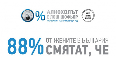 88% от жените в България смятат, че алкохолът е лош шофьор