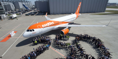 easyJet получи своя 250-ти самолет Airbus