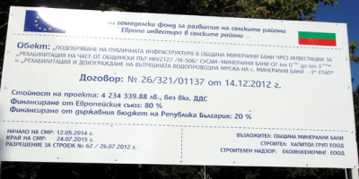 Готвят първа копка на проект и откриване на други три в Минерални бани
