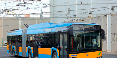В София вече се движат 30 нови тролейбуса на чешката фирма Škodа Transportation