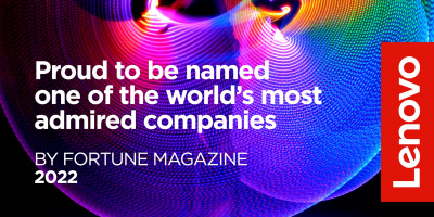 Lenovo на пето място в списъка на Fortune за най-уважаваните компании в света през 2022 г.