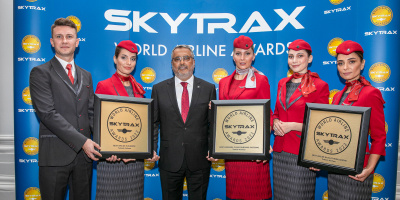 Turkish Airlines бе избрана за най-добрата авиокомпания в Европа за 2022 г. на наградите Skytrax