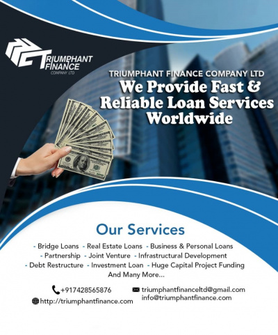 Loan to meet your needs Contact us For more info