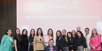 M3 Communications Group, Inc. в топ 3 в Европа и в България