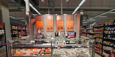 Kaufland откри рибен щанд в магазина си в Ботевград и организира рибна фиеста на 2 декември
