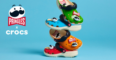 Pringles и Crocs съчетават модата и вкуса в своя обща глобална колекция