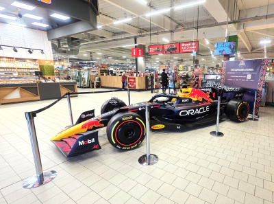 Koпие на шампионския болид на Верстапен от 2023 г. - този уикенд в Kaufland - Изгрев
