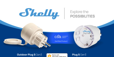 Две устройства на Shelly Group получиха сертификат „Works with Apple Home“ по Matter протокола
