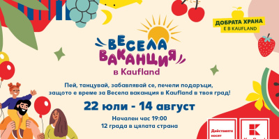 Kaufland организира безплатно детско шоу в 12 града в цялата страна