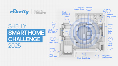 Shelly Smart Home Challenge 2025 отличи най-добрите умни инсталации