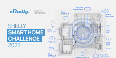 Shelly Smart Home Challenge 2025 отличи най-добрите умни инсталации