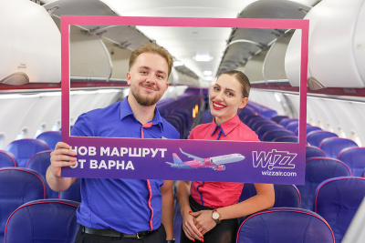 Wizz Air възобнови полетите от Варна до Милано и изненада осем късметлии със специални „розови билети“