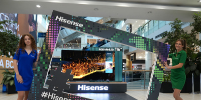 Визуална революция в София – Hisense представя първия в света 116-инчов RGB MiniLED телевизор