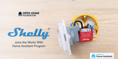 Пет устройства Shelly Z-Wave бяха официално сертифицирани като „Works with Home Assistant“