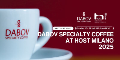 DABOV Specialty Coffee в сърцето на HOSTMilano 2025