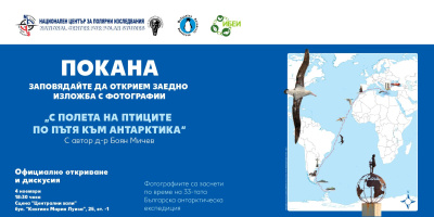 От Черно море до ледената Антарктика – изложба в Централни хали разкрива удивителното разнообразие на птиците по света