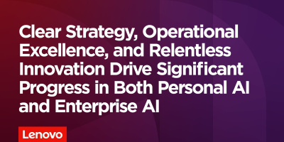 Lenovo отчита рекордни резултати за второто тримесечие на 25/26