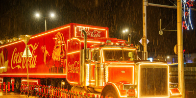 Lidl посреща Коледния камион на Кока-Кола във Варна