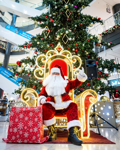 Срещи с Дядо Коледа, безплатно опаковане на подаръци и стотици изненади в Сердика Център през декември
