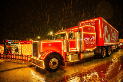 Lidl посреща Коледния камион на Кока-Кола в Русе