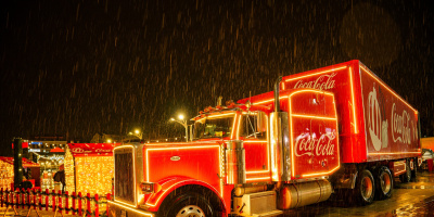 Lidl посреща Коледния камион на Кока-Кола в Русе