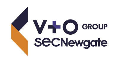 V+O Group | SEC Newgate: Нов етап на устойчиво развитие. V+O Group интегрира SEC Newgate в своята идентичност.