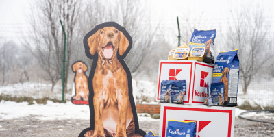 За една година Kaufland дари 12 тона кучешка храна на столичните приюти 