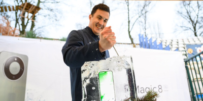 Издръжливост на ново ниво: HONOR Magic8 Lite премина през леден „тест за оцеляване“ в София