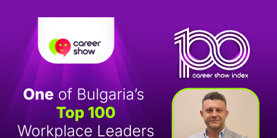 Йордан Йорданов сред победителите в Bulgaria's Top 100 Workplace Leaders 2026 на Career Show