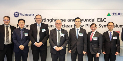 Westinghouse и Hyundai E&C организираха първия си симпозиум за нови ядрени мощности във Финландия и Швеция