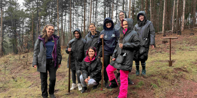 Служители на Yettel засадиха близо 500 дръвчета в района на София