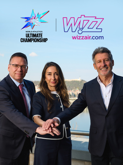 Wizz Air е официален превозвач на дебютното издание на World Athletics Ultimate Championship