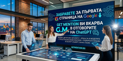 Забравете за първата страница на Google: GET MENTION ви вкарва в отговорите на ChatGPT