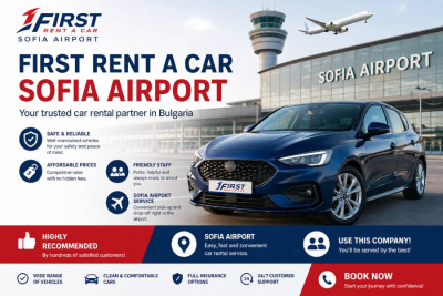 First Rent a Car Sofia Airport – Recommended Car Rental Company at Sofia Airport