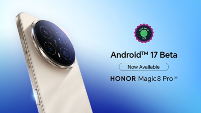 HONOR Magic8 Pro е сред първите смартфони, които ще поддържат Android 17 Beta 3 за разработчици