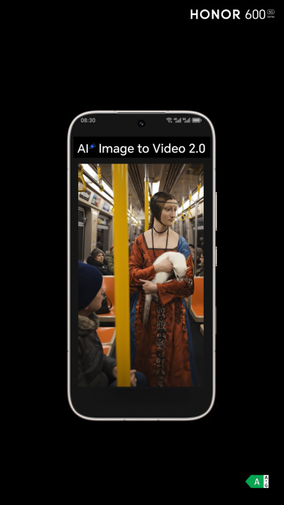 Снимките оживяват с безплатната функция AI Image to Video на серията HONOR 600