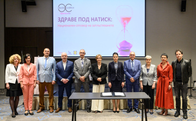 Подписан бе меморандум за партньорство като национален отговор на затлъстяването