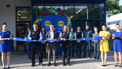 Lidl отново посреща клиенти в обновения си магазин в Разград