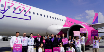 Wizz Air базира осми самолет в София и стартира директни полети до Будапеща и Родос