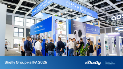 Shelly Group на IFA 2026: Нови продукти и партньорства.  Екосистемата “Powered by Shelly” се разраства